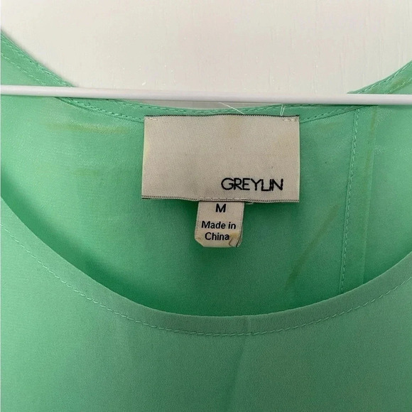 COPY - Women's Greylin Open Back Tank Top Sz. M - Picture 3 of 4